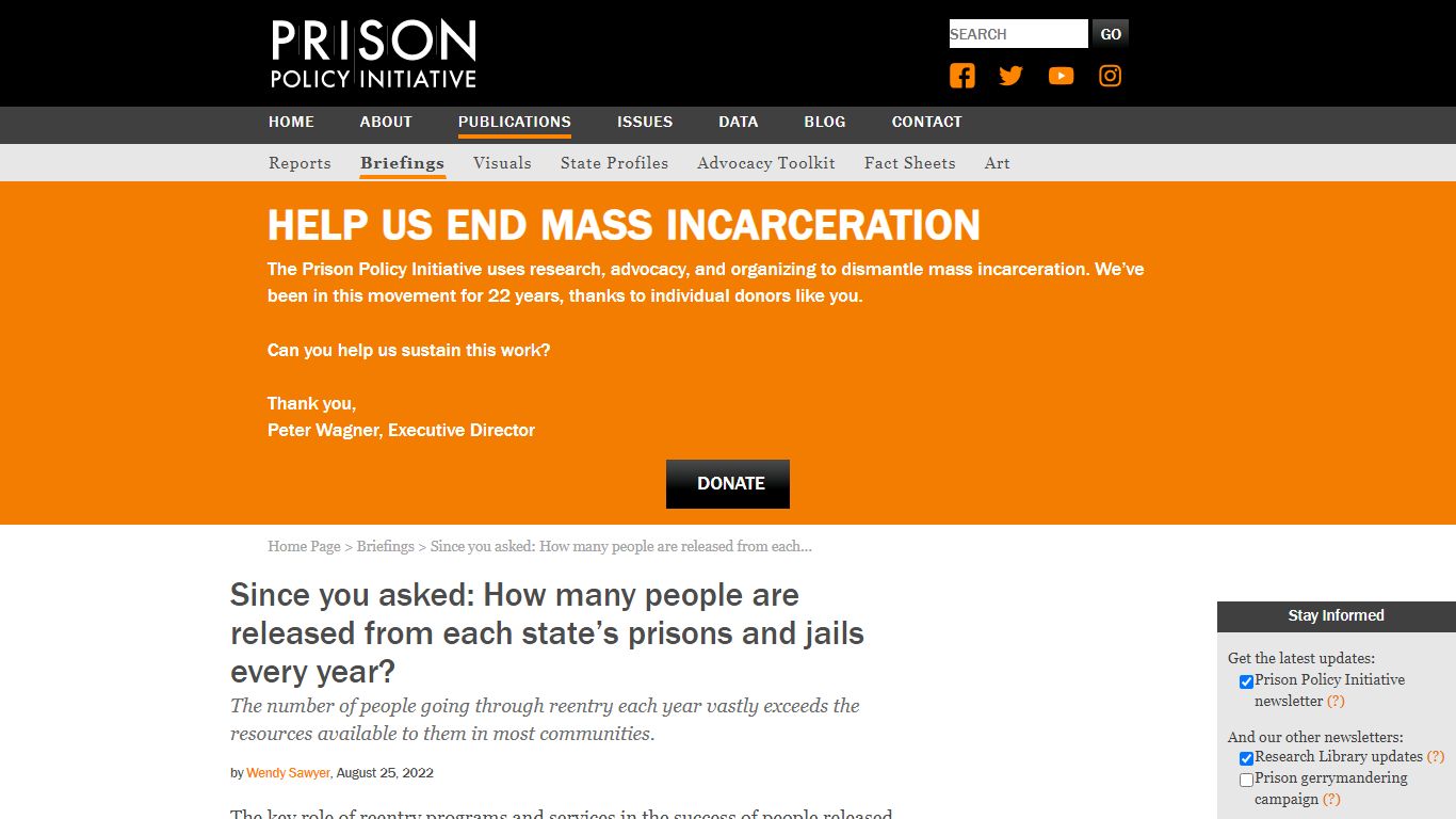 Since you asked: How many people are released from each state’s prisons ...